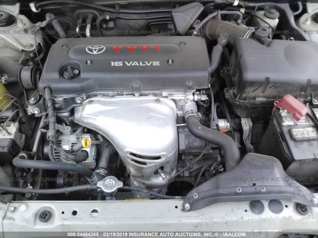 JTDBE32K730175344 - 2003 TOYOTA CAMRY LE/XLE Gümüş foto 10