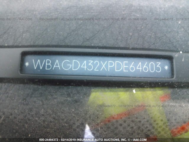 WBAGD432XPDE64603 - 1993 BMW 740 I AUTOMATIC BLACK photo 9