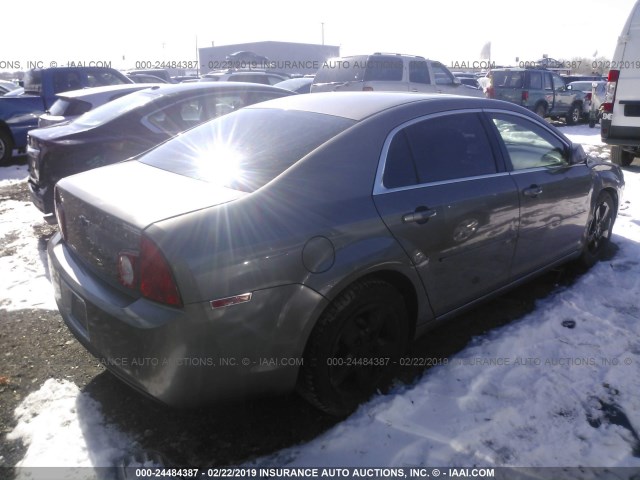 1G1ZC5E00AF293247 - 2010 CHEVROLET MALIBU 1LT 棕色 照片 4