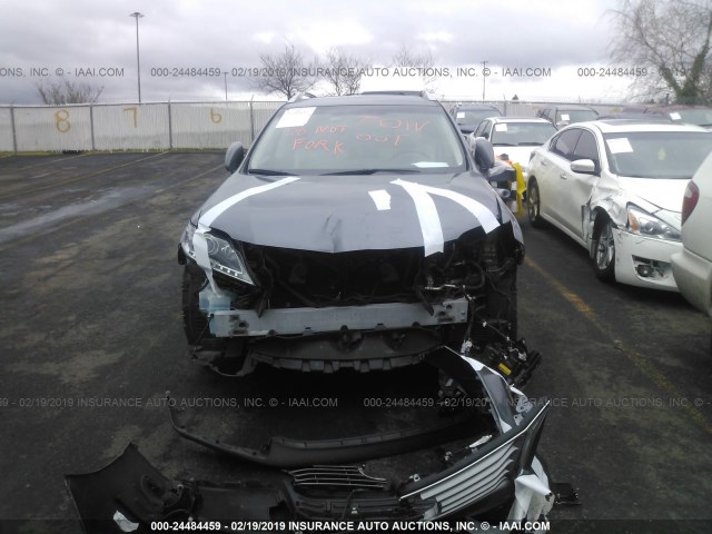 2T2BC1BA4FC006213 - 2015 LEXUS RX 450H GRAY photo 6