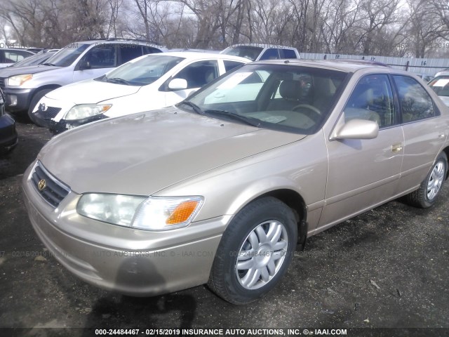 4T1BF22K31U116221 - 2001 TOYOTA CAMRY LE/XLE Алтын фото 2