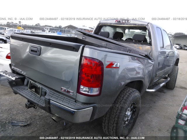 1GTR1VE04CZ285375 - 2012 GMC SIERRA C1500 SLE SILVER photo 4