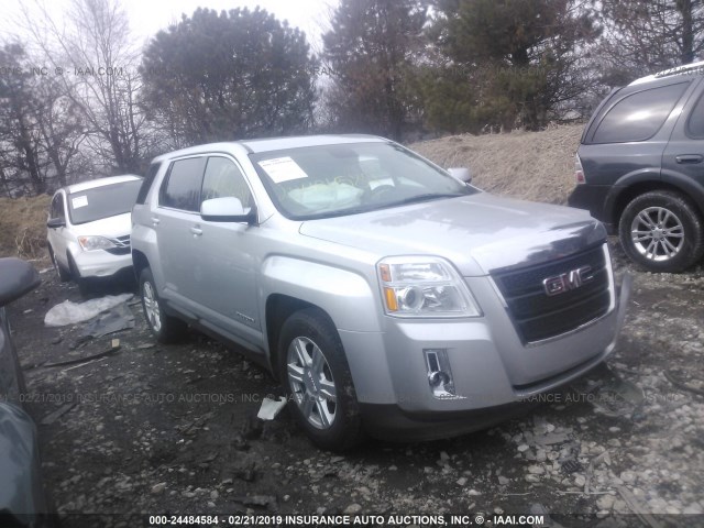 2GKALMEKXE6313945 - 2014 GMC TERRAIN SLE SILVER photo 1