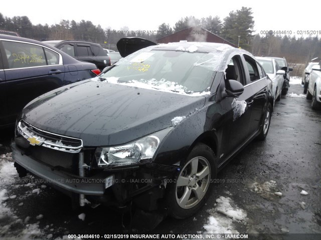 1G1PE5SB4G7116680 - 2016 CHEVROLET CRUZE LIMITED LT BLACK photo 2