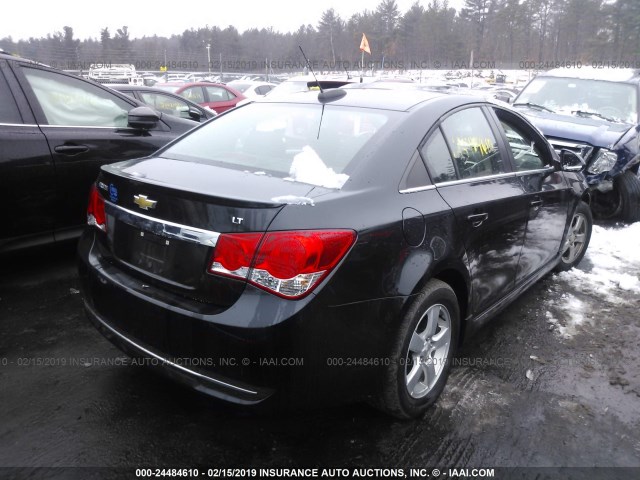 1G1PE5SB4G7116680 - 2016 CHEVROLET CRUZE LIMITED LT BLACK photo 4