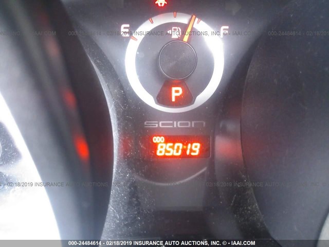 JTKJF5C74C3027867 - 2012 TOYOTA SCION TC SILVER photo 7