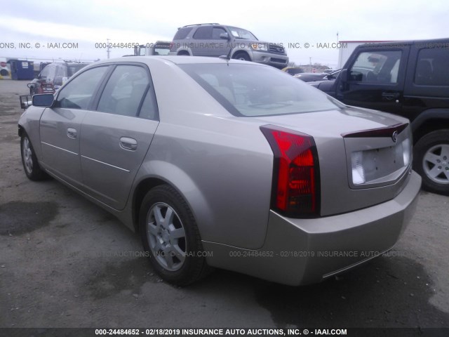 1G6DP577560189432 - 2006 CADILLAC CTS HI FEATURE V6 GOLD photo 3