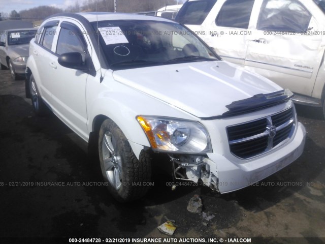 1B3CB3HA8BD254378 - 2011 DODGE CALIBER MAINSTREET WHITE photo 1