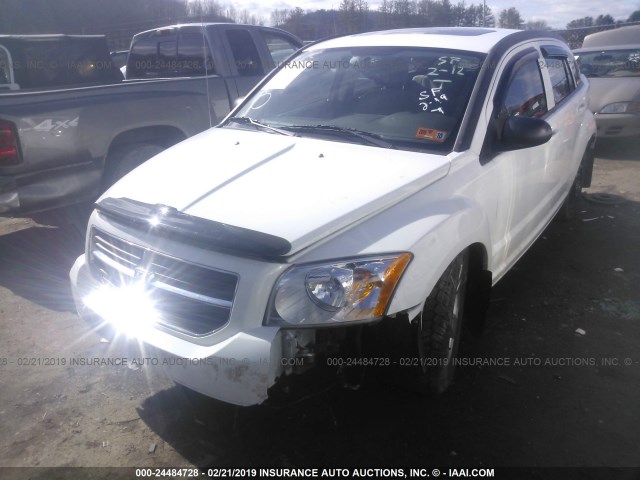 1B3CB3HA8BD254378 - 2011 DODGE CALIBER MAINSTREET WHITE photo 2