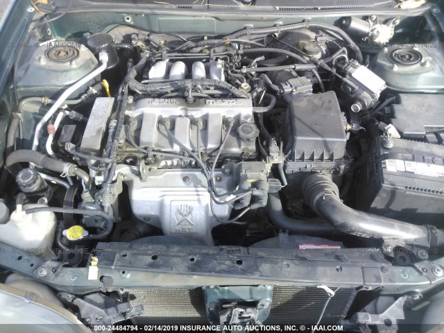 1YVGF22C6X5873596 - 1999 MAZDA 626 ES/LX GREEN photo 10