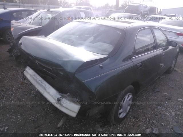 1YVGF22C6X5873596 - 1999 MAZDA 626 ES/LX GREEN photo 4