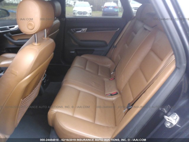 WAUDV74F88N170452 - 2008 AUDI A6 4.2 QUATTRO GRAY photo 8