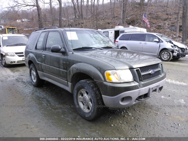 1FMYU70E01UC49867 - 2001 FORD EXPLORER SPORT GREEN photo 1