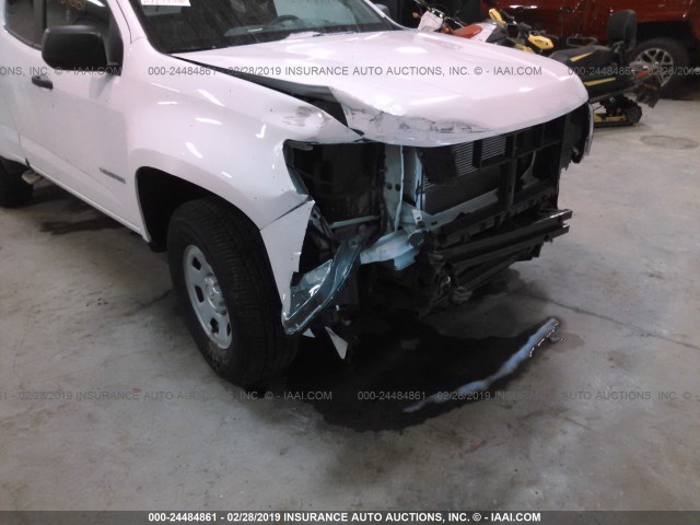 1GCHSBEA6G1203862 - 2016 CHEVROLET COLORADO WHITE photo 6