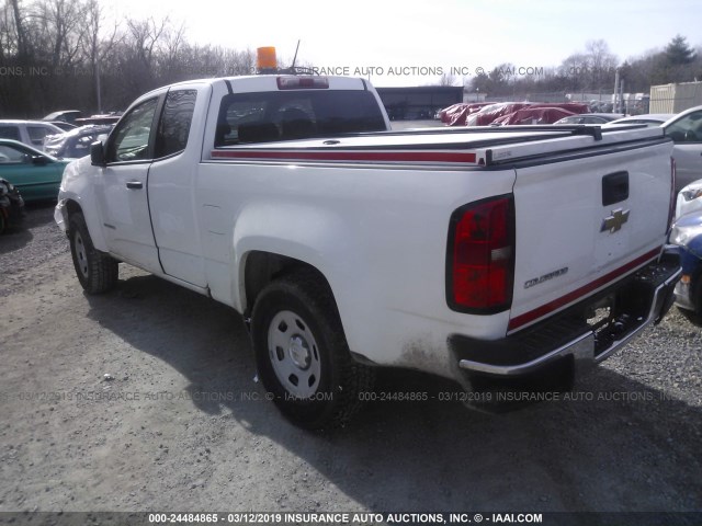 1GCHSAEA0F1214400 - 2015 CHEVROLET COLORADO WHITE photo 3