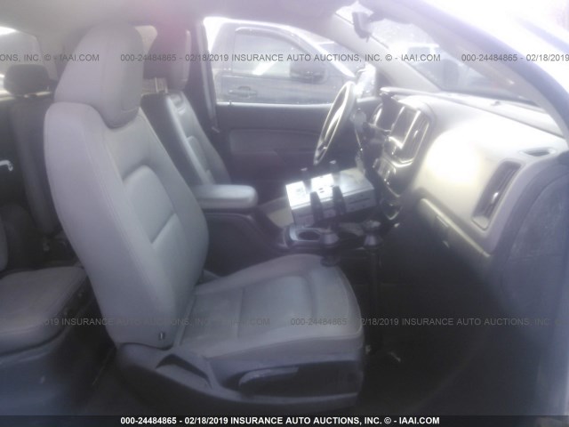 1GCHSAEA0F1214400 - 2015 CHEVROLET COLORADO WHITE photo 5