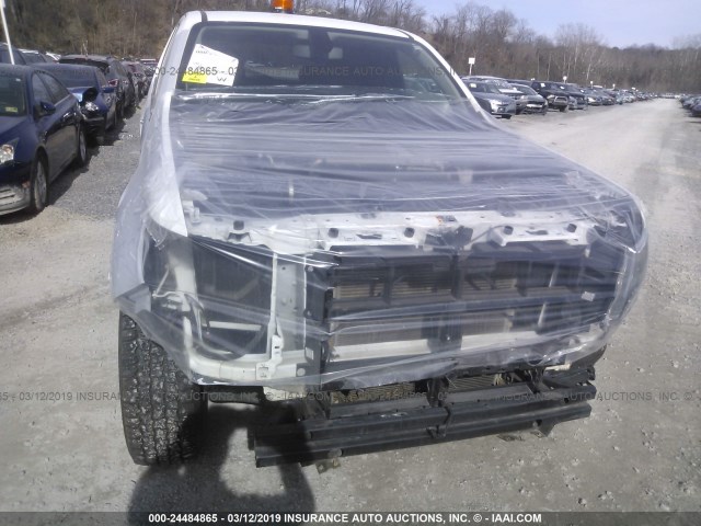 1GCHSAEA0F1214400 - 2015 CHEVROLET COLORADO WHITE photo 6