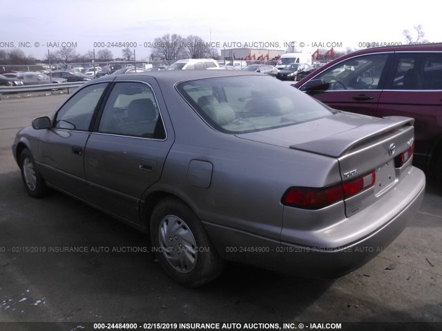 4T1BG22K1XU427183 - 1999 TOYOTA CAMRY CE/LE/XLE GRAY photo 3