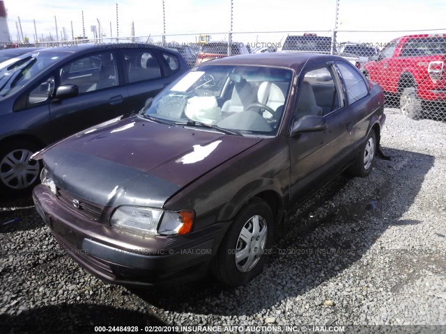 JT2AC52L1T0181039 - 1996 TOYOTA TERCEL STD/DX BROWN photo 2