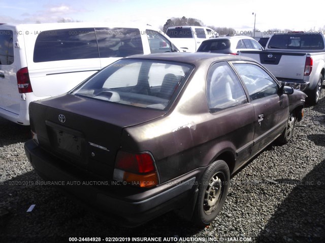 JT2AC52L1T0181039 - 1996 TOYOTA TERCEL STD/DX BROWN photo 4