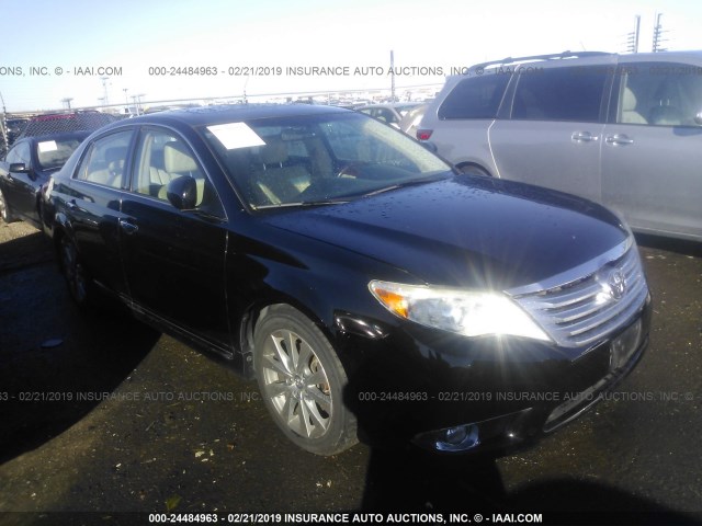 4T1BK3DB9BU430486 - 2011 TOYOTA AVALON LIMITED BLACK photo 1