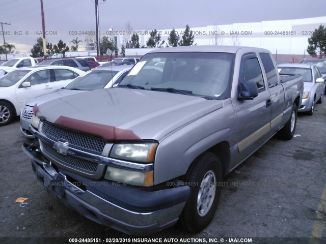 2GCEC19X431201198 - 2003 CHEVROLET SILVERADO C1500 TAN photo 2