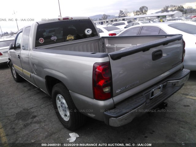 2GCEC19X431201198 - 2003 CHEVROLET SILVERADO C1500 TAN photo 3