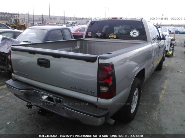 2GCEC19X431201198 - 2003 CHEVROLET SILVERADO C1500 TAN photo 4