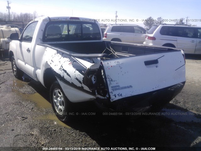 5TFNX4CN4CX013135 - 2012 TOYOTA TACOMA WHITE photo 6