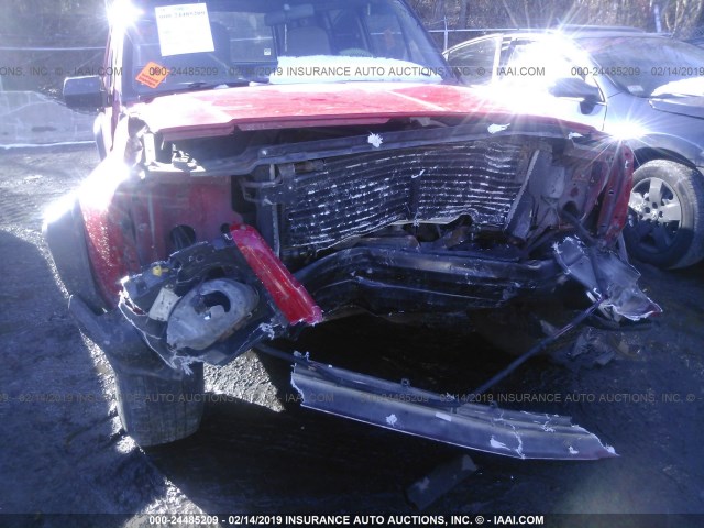 1J4FJ68S1TL177802 - 1996 JEEP CHEROKEE SPORT/CLASSIC წითელი ფოტო 6