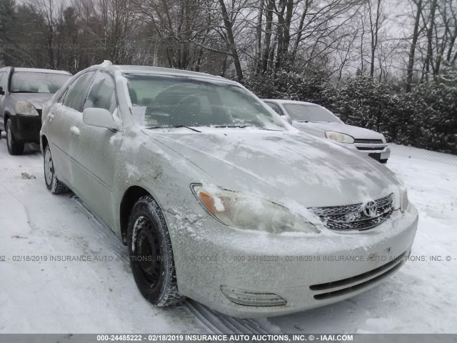 4T1BE32K73U132353 - 2003 TOYOTA CAMRY LE/XLE/SE SILVER photo 1