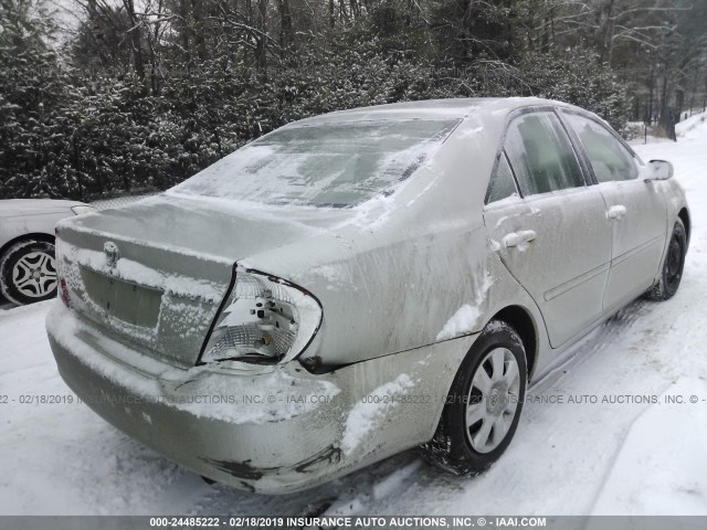 4T1BE32K73U132353 - 2003 TOYOTA CAMRY LE/XLE/SE SILVER photo 4