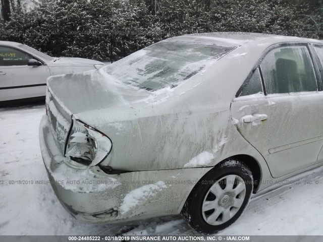 4T1BE32K73U132353 - 2003 TOYOTA CAMRY LE/XLE/SE SILVER photo 6