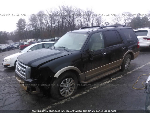 1FMJU1H58EEF21410 - 2014 FORD EXPEDITION XLT/KING RANCH BLACK photo 2