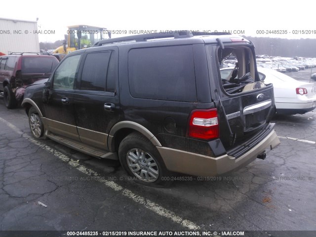 1FMJU1H58EEF21410 - 2014 FORD EXPEDITION XLT/KING RANCH BLACK photo 3