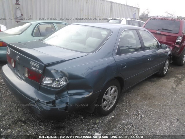4T1BG22K71U866038 - 2001 TOYOTA CAMRY CE/LE/XLE 蓝色 照片 4
