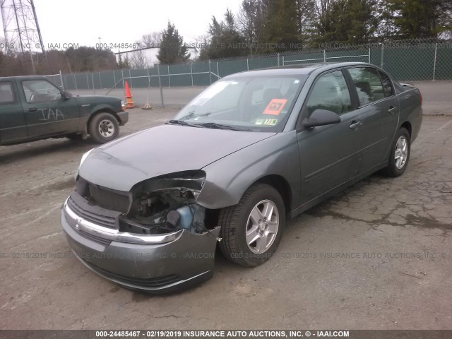 1G1ZT54894F117423 - 2004 CHEVROLET MALIBU LS GRAY photo 2