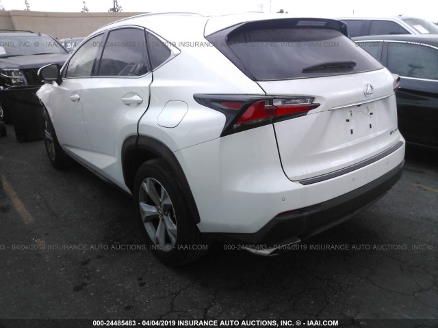 JTJYARBZ5H2075872 - 2017 LEXUS NX 200T/BASE/F SPORT WHITE photo 3