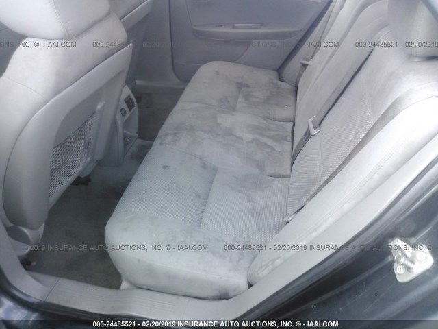 1G1ZC5E06CF179949 - 2012 CHEVROLET MALIBU 1LT შავი ფოტო 8