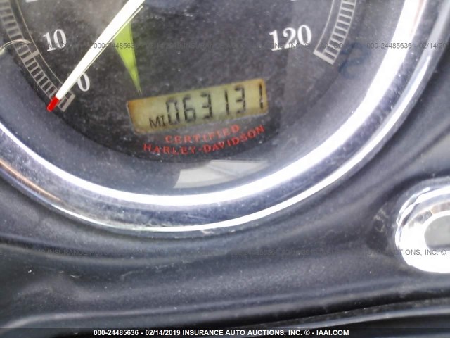 1HD1FCW186Y645685 - 2006 HARLEY-DAVIDSON FLHTCUI WHITE photo 7