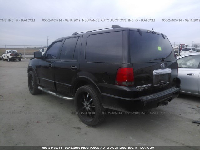 1FMFU17L83LB69878 - 2003 FORD EXPEDITION EDDIE BAUER BLACK photo 3