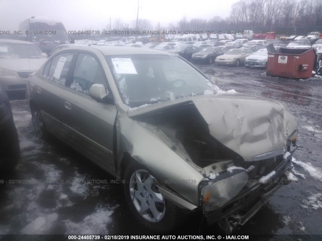 KMHDN46D85U154309 - 2005 HYUNDAI ELANTRA GLS/GT BEIGE photo 1