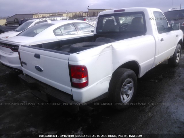 1FTYR10D47PA92913 - 2007 FORD RANGER WHITE photo 6