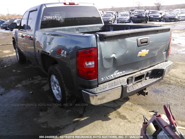 3GCEK23M99G137800 - 2009 CHEVROLET SILVERADO K1500 LT BLUE photo 6