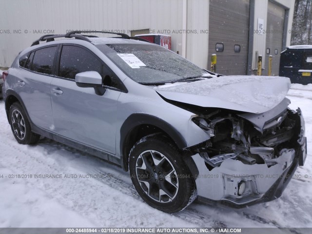 JF2GTACC5K9226102 - 2019 SUBARU CROSSTREK PREMIUM SILVER photo 1