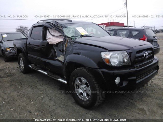 3TMJU4GN5BM112116 - 2011 TOYOTA TACOMA DOUBLE CAB PRERUNNER BLACK photo 1