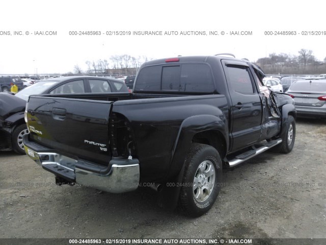 3TMJU4GN5BM112116 - 2011 TOYOTA TACOMA DOUBLE CAB PRERUNNER BLACK photo 4