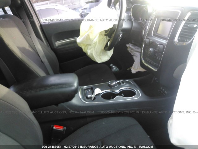 1C4RDJAG6GC347242 - 2016 DODGE DURANGO SXT GRAY photo 5