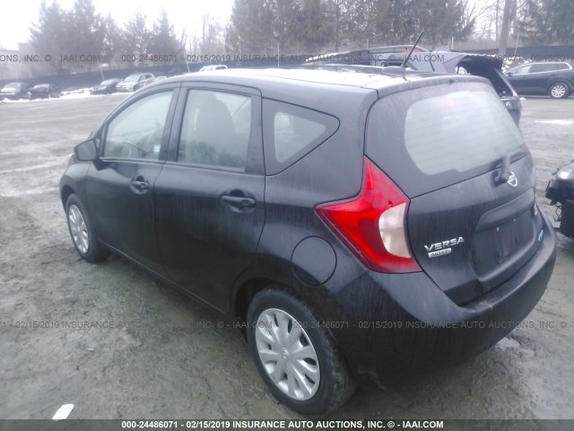 3N1CE2CP9GL369412 - 2016 NISSAN VERSA NOTE S/S PLUS/SV/SL/SR BLACK photo 3