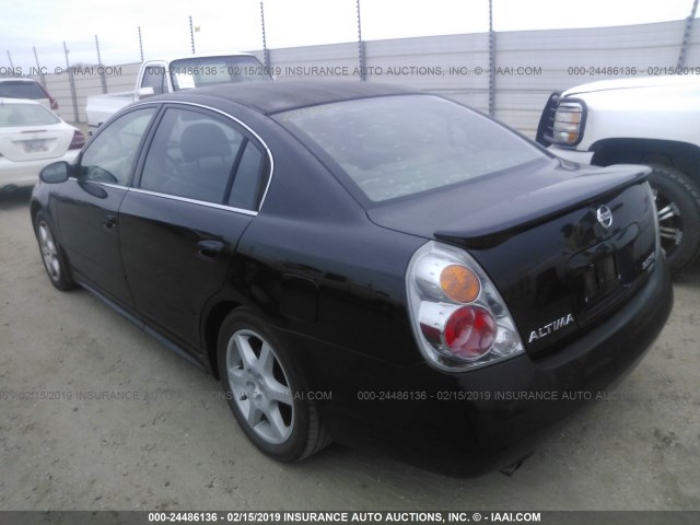 1N4BL11D03C171895 - 2003 NISSAN ALTIMA SE BLACK photo 3